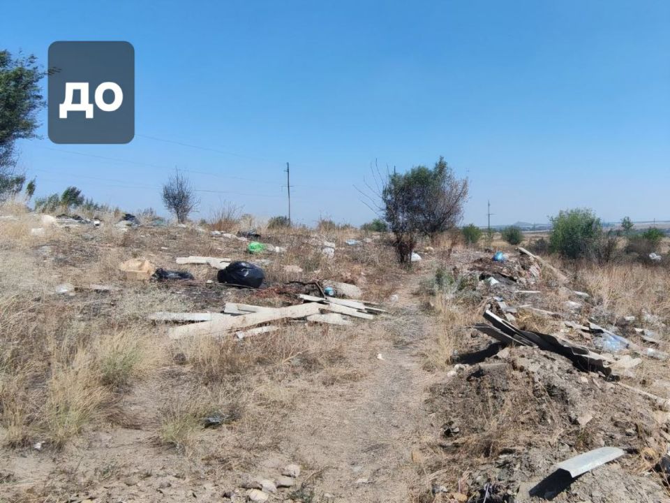 В Шахтерском округе проведена масштабная ликвидация несанкционированных свалок В Шахтерском округе проведена масштабная ликвидация несанкционированных свалок