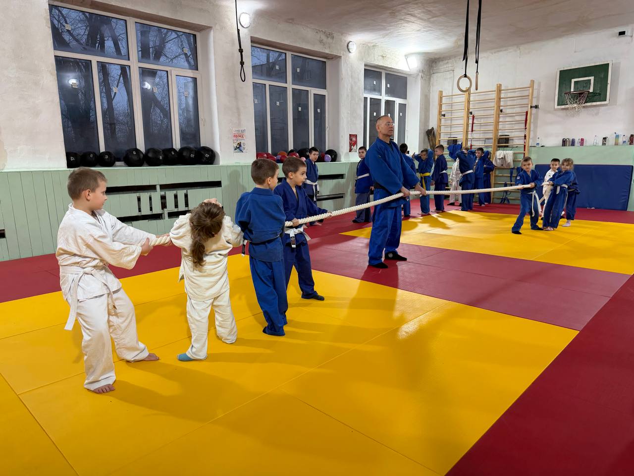 Александр Пеняев: Открытая тренировка по дзюдо