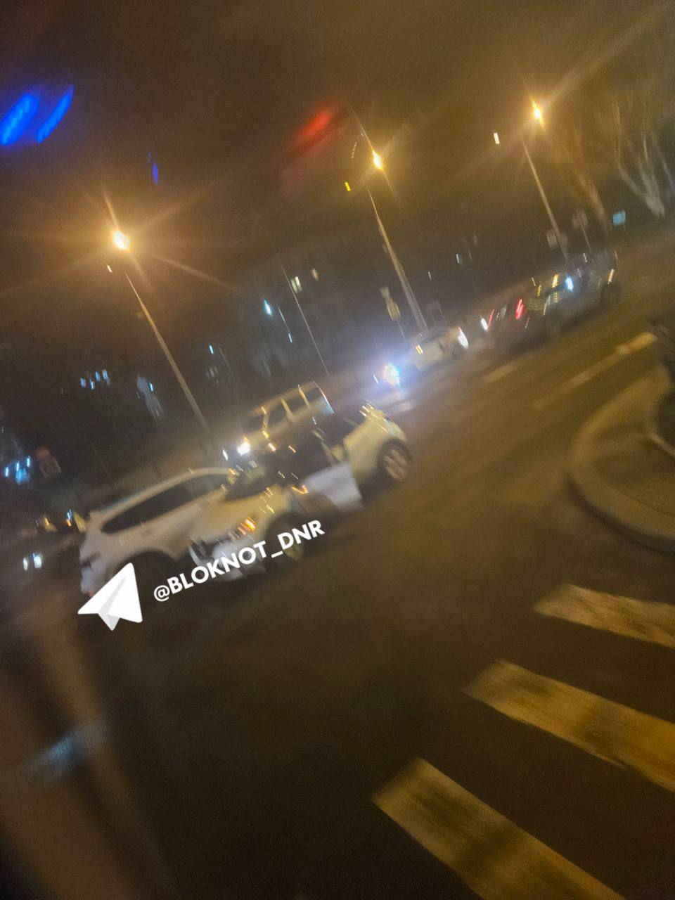 ДТП на Артема в центре Донецка