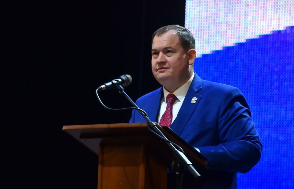 Вместе с коллегами принял участие в итоговом мероприятии Донецкого регионального отделения партии «Единая Россия» Вместе с коллегами принял участие в итоговом мероприятии Донецкого регионального отделения партии «Единая Россия»