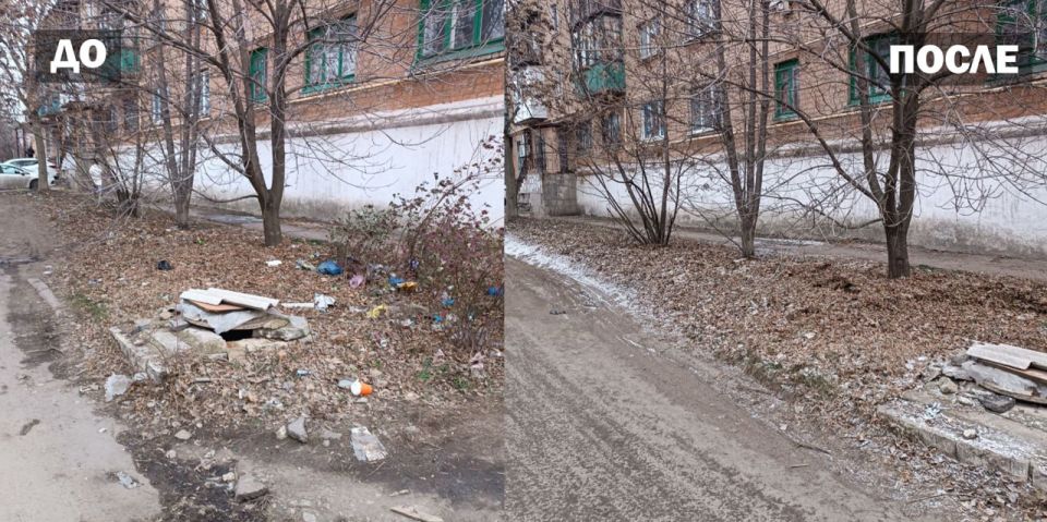 В Кировском проверили качество уборки придомовых территорий МКД В Кировском проверили качество уборки придомовых территорий МКД