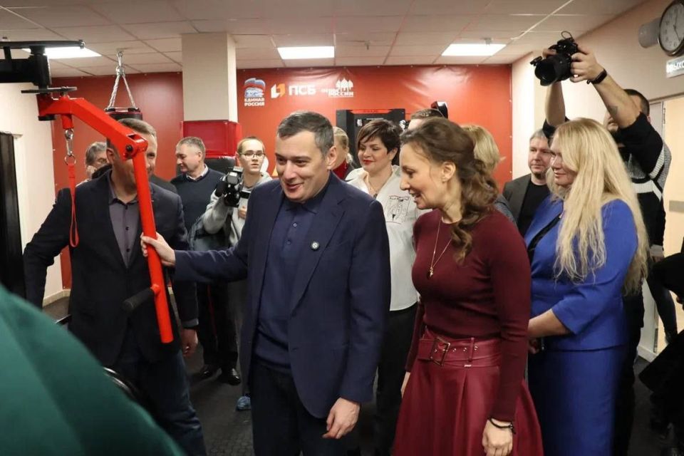 Анна Кузнецова: Открыли третий адаптивный тренажерный зал «Новая высота» — еще один шаг в развитии доступного спорта! Анна Кузнецова: Открыли третий адаптивный тренажерный зал «Новая высота» — еще один шаг в развитии доступного спорта!