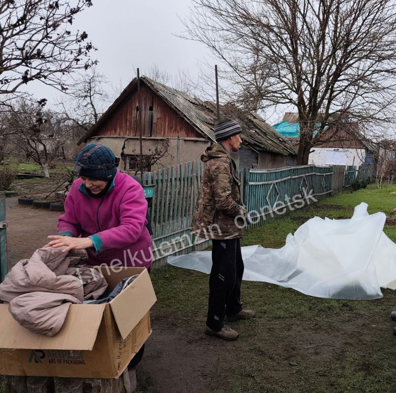 Продолжаем оказывать помощь населению пгт Великой Новосёлки Продолжаем оказывать помощь населению пгт Великой Новосёлки