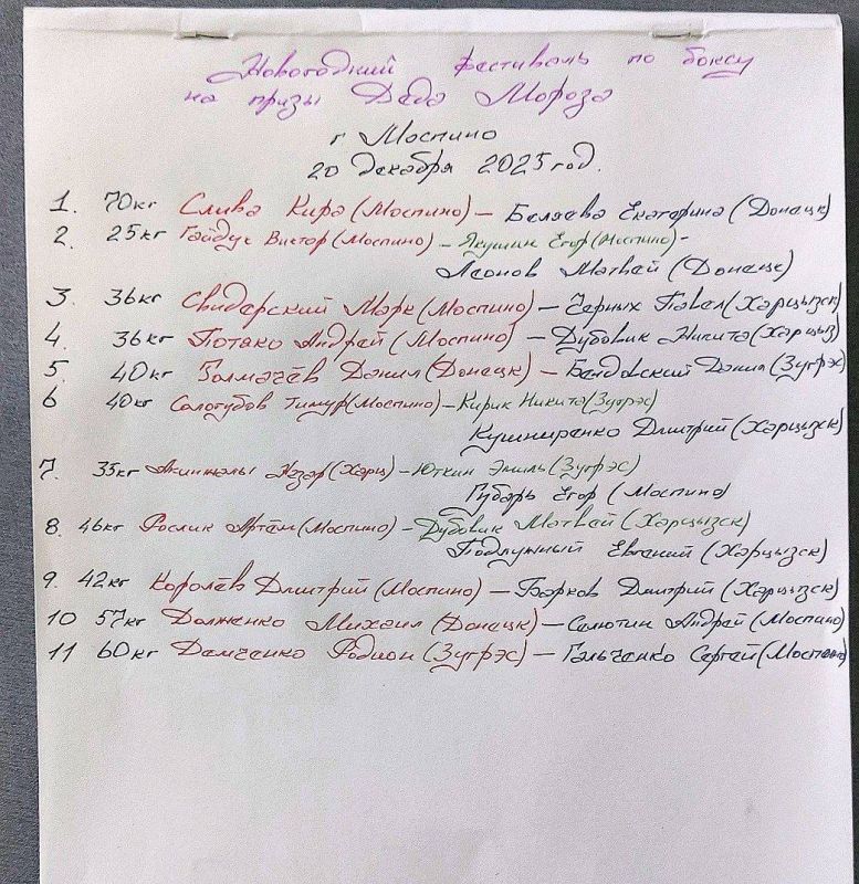 Сегодня 20 декабря 2025 в городе Моспино состоялся Сегодня 20 декабря 2025 в городе Моспино состоялся