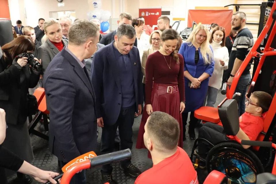 Анна Кузнецова: Открыли третий адаптивный тренажерный зал «Новая высота» — еще один шаг в развитии доступного спорта! Анна Кузнецова: Открыли третий адаптивный тренажерный зал «Новая высота» — еще один шаг в развитии доступного спорта!