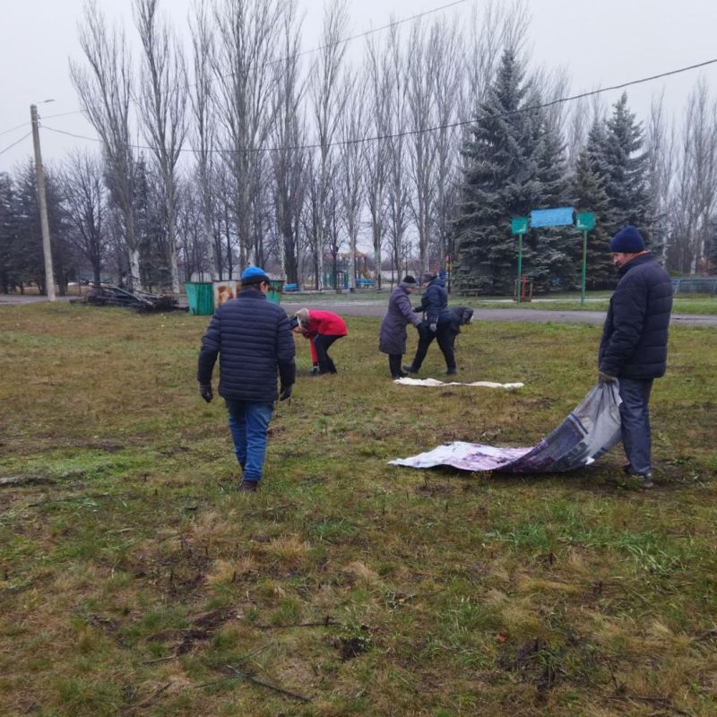 В Кировском ведутся работы по благоустройству В Кировском ведутся работы по благоустройству