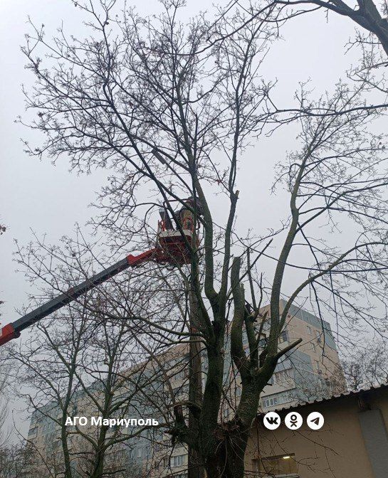 За неделю мариупольские энергетики отремонтировали почти километр воздушных линий За неделю мариупольские энергетики отремонтировали почти километр воздушных линий
