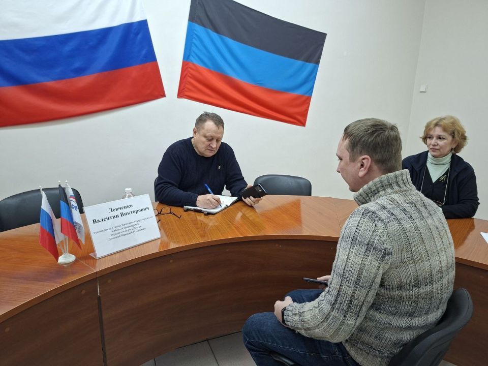 Валентин Левченко: Сегодня в Управе провел очередной прием граждан Валентин Левченко: Сегодня в Управе провел очередной прием граждан