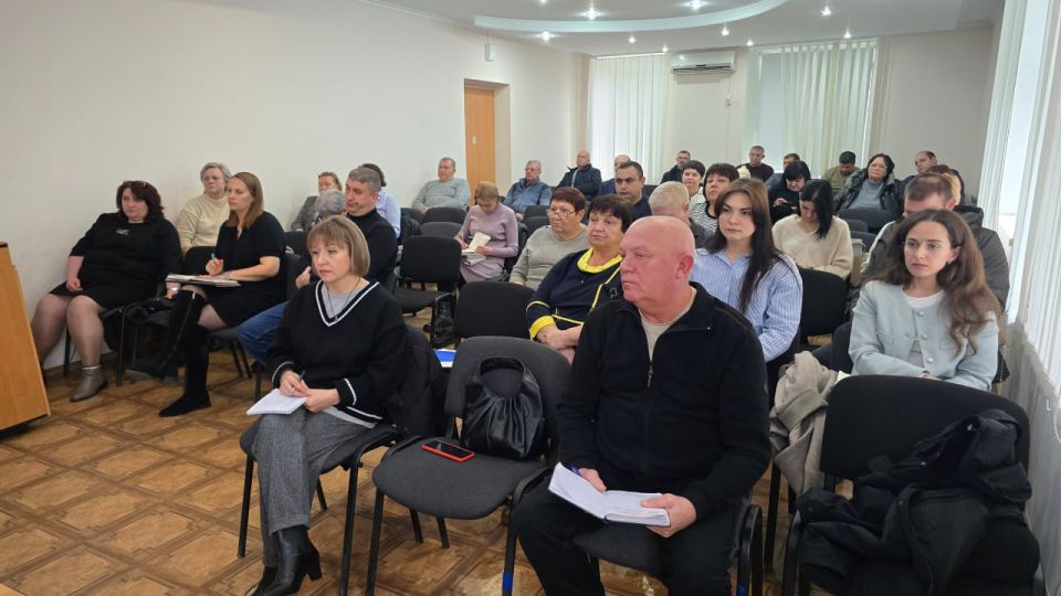 Николай Михайлов: Провел аппаратное совещание с руководителями структурных и территориальных подразделений Администрации Старобешевского муниципального округа, учреждений, организаций, предприятий Николай Михайлов: Провел аппаратное совещание с руководителями структурных и территориальных подразделений Администрации Старобешевского муниципального округа, учреждений, организаций, предприятий
