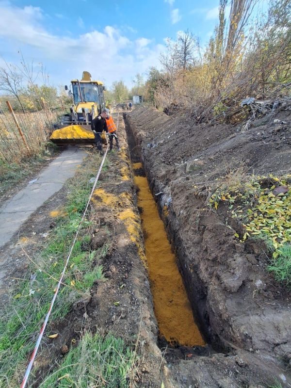 Нижегородские специалисты завершили монтаж водопровода к котельной № 11 в Харцызске Нижегородские специалисты завершили монтаж водопровода к котельной № 11 в Харцызске