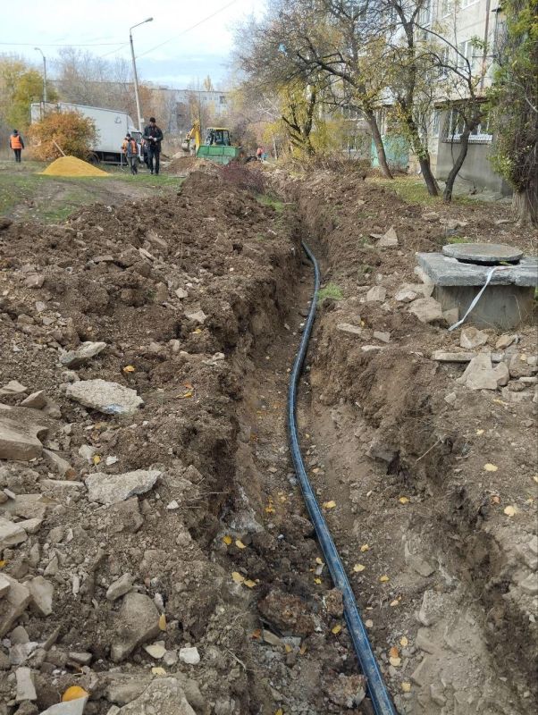 Нижегородские специалисты завершили монтаж водопровода к котельной № 11 в Харцызске Нижегородские специалисты завершили монтаж водопровода к котельной № 11 в Харцызске