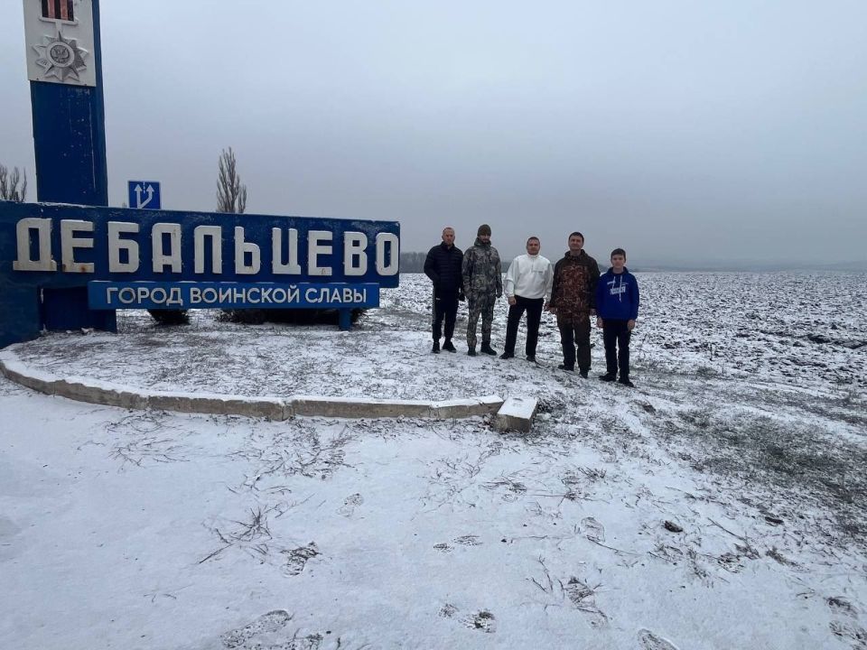 Сергей Желновач: Добро из Хабаровского края в Дебальцево Сергей Желновач: Добро из Хабаровского края в Дебальцево
