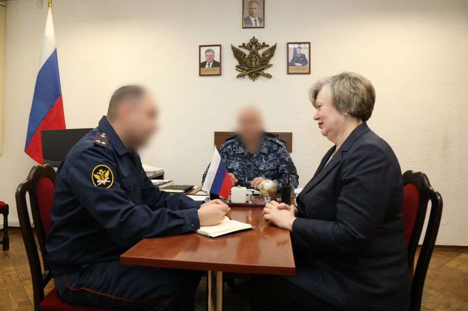 СИЗО-1 и СИЗО-2 ГУФСИН России по ДНР посетила Уполномоченный по правам ребенка в Донецкой Народной Республике СИЗО-1 и СИЗО-2 ГУФСИН России по ДНР посетила Уполномоченный по правам ребенка в Донецкой Народной Республике