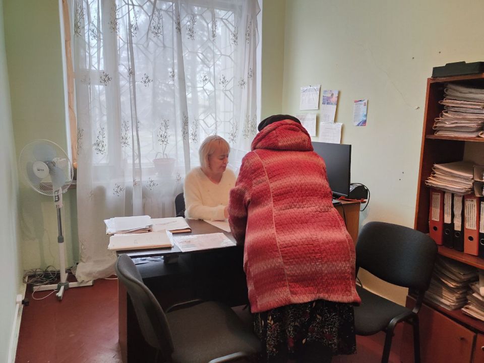 Денис Зубов: Прием представителями СФР в Иловайске Денис Зубов: Прием представителями СФР в Иловайске