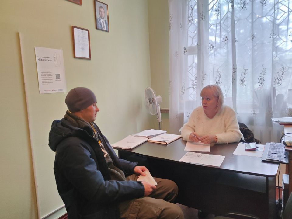 Денис Зубов: Прием представителями СФР в Иловайске Денис Зубов: Прием представителями СФР в Иловайске