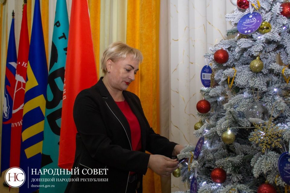 Депутаты Народного Совета принимают участие во Всероссийской благотворительной акции «Елка желаний» Депутаты Народного Совета принимают участие во Всероссийской благотворительной акции «Елка желаний»
