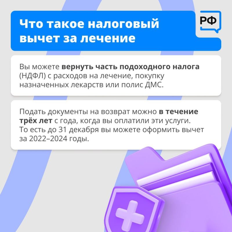 Часть денег, потраченных на лечение и лекарства по рецепту, можно вернуть Часть денег, потраченных на лечение и лекарства по рецепту, можно вернуть