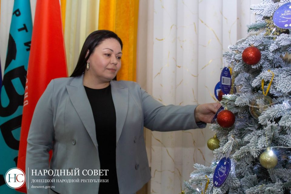 Депутаты Народного Совета принимают участие во Всероссийской благотворительной акции «Елка желаний» Депутаты Народного Совета принимают участие во Всероссийской благотворительной акции «Елка желаний»