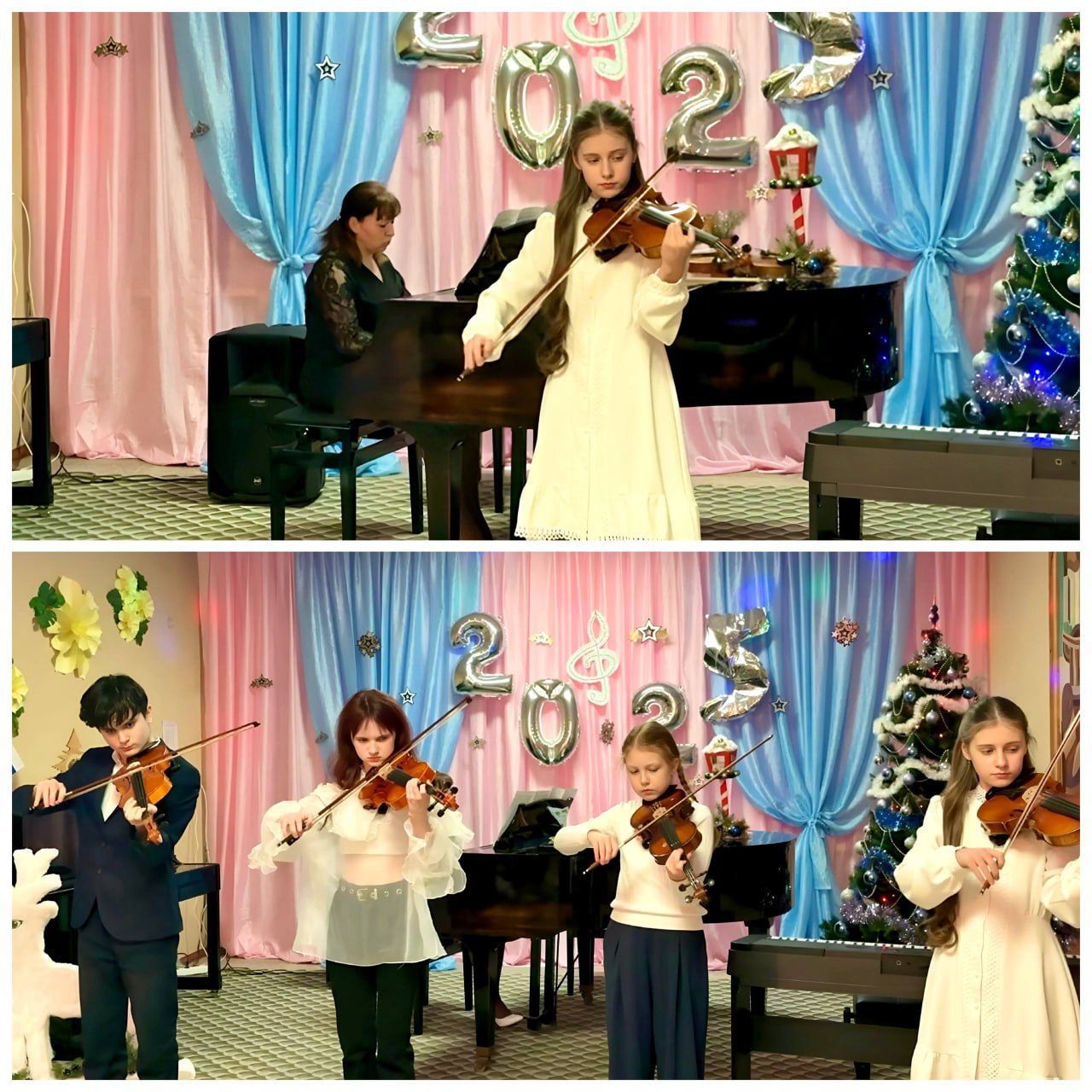 24 декабря в МБУДО «Светлодарская детская школа искусств» прошёл концерт к Новому году 24 декабря в МБУДО «Светлодарская детская школа искусств» прошёл концерт к Новому году