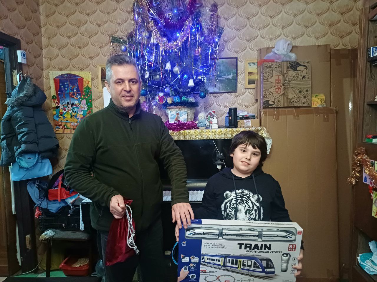 Андрей Баевский подарил новогодний сюрприз детям Республики