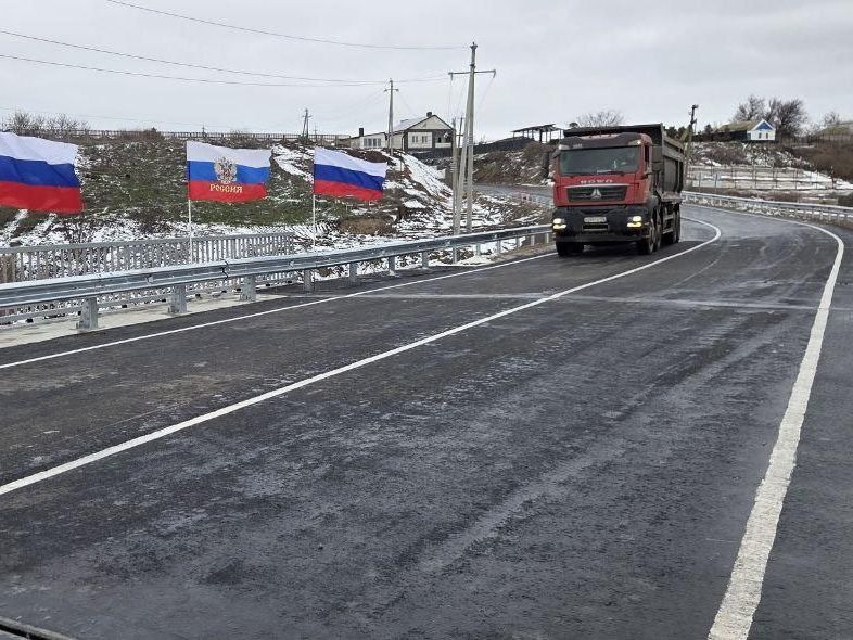 Благодаря подмосковным строителям в Новоазовском округе восстановлены три мостовых сооружения