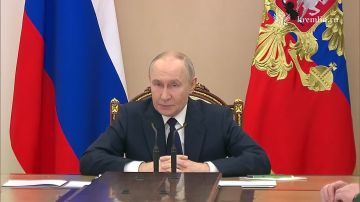 Путин собрал совещание по ситуации в зоне СВО