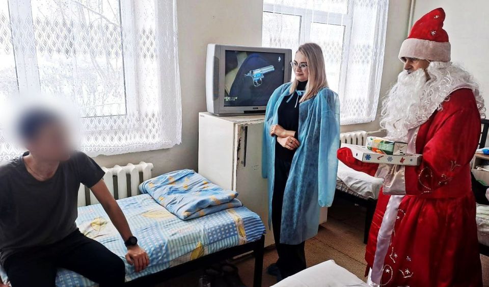 Новогоднее поздравление для наших защитников Новогоднее поздравление для наших защитников