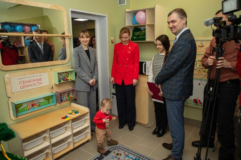 В ДГУЮ Минюста России открылась комната матери и ребенка В ДГУЮ Минюста России открылась комната матери и ребенка