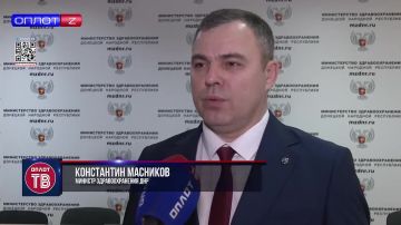 Министр здравоохранения ДНР Константин Масников о конкурсе «Донбасс. СВОи герои»