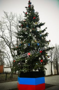 Новогодняя елка Донецка представлена на Всероссийском конкурсе «Елки России» в номинации «Елка России в крупном городе»!