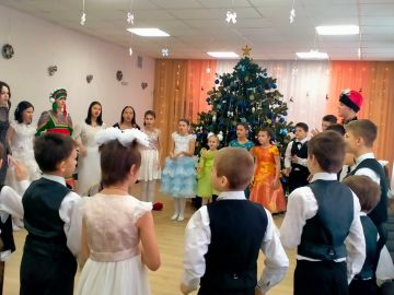 «Зимняя сказка» в реабилитационном центре Шахтерска