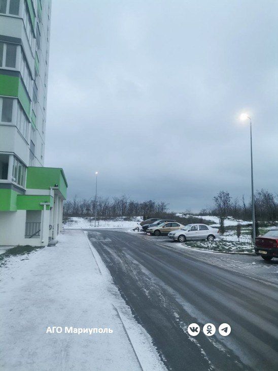 Мариупольские энергетики проинспектировали сети наружного освещения Мариупольские энергетики проинспектировали сети наружного освещения