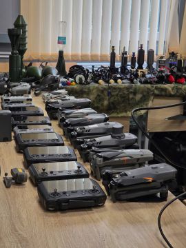 Учебная материальная база в Республиканском центре беспилотных систем