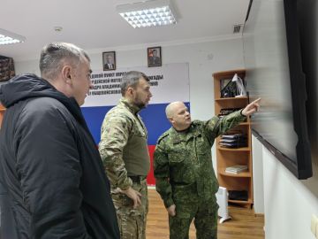 Глава ДНР приехал в 5-ю и 114-ю бригады 51-й армии поддержать бойцов