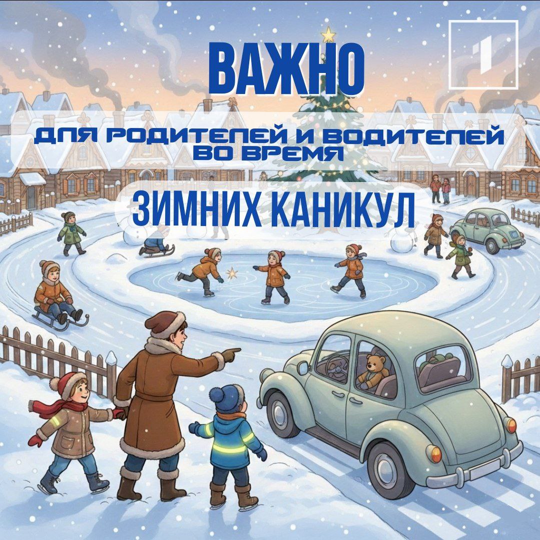 Каникулы без происшествий. С 31 декабря 2025 года по 11 января 2026 года школьники ушли на каникулы