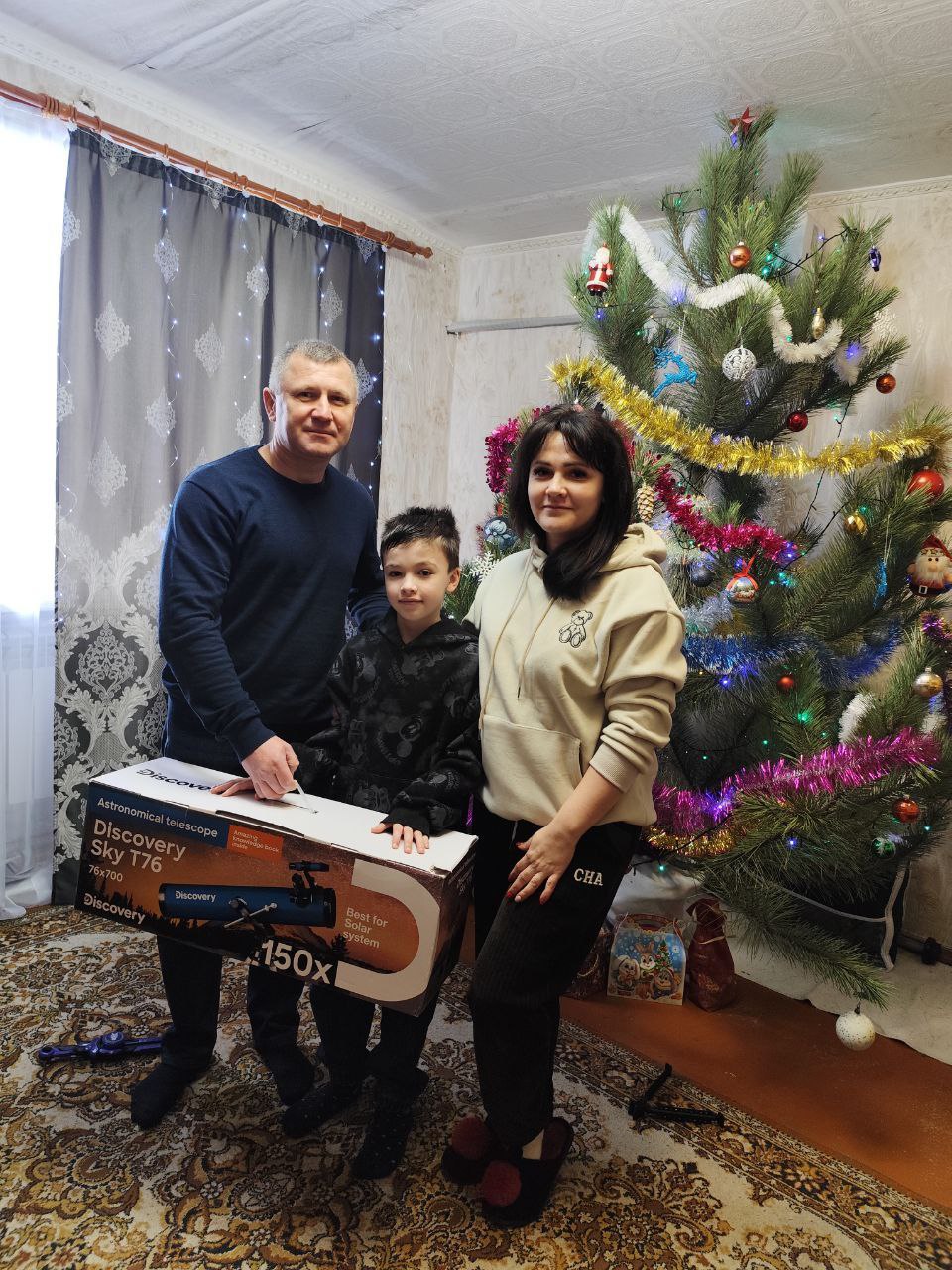 С большой радостью исполнил желание девятилетнего Федора из г. Волновахи