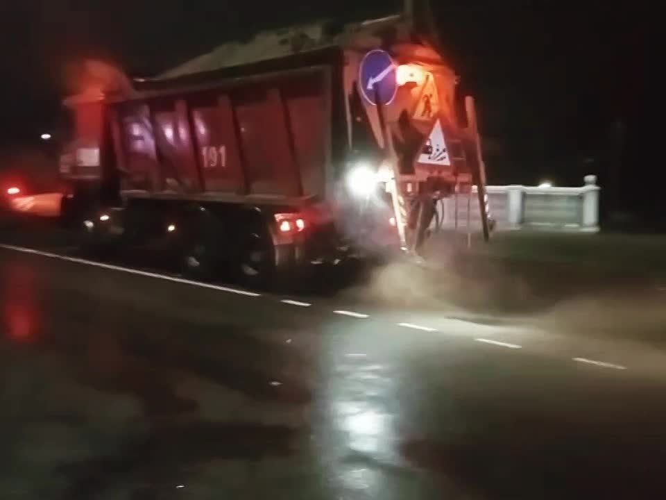 Оперативная ситуация на дорогах общего пользования на 9:00: