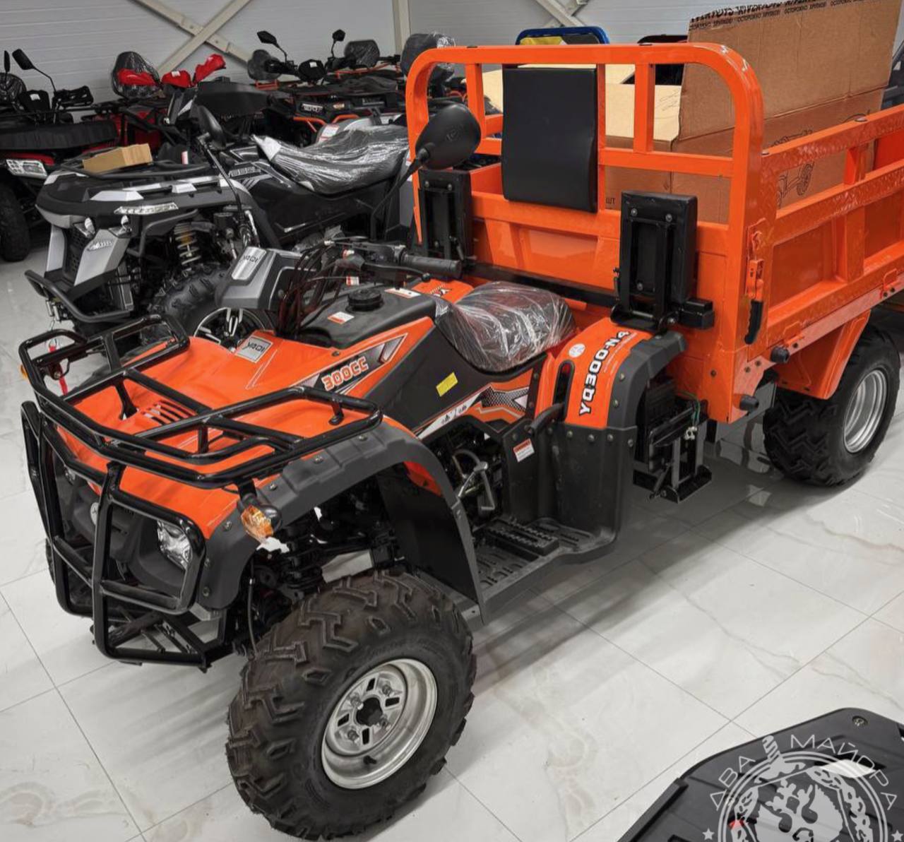 Магазин военного снаряжения СНАРЯГА ЮГ передал БФ Два майора безвозмездно вот такой грузовой квадроцикл