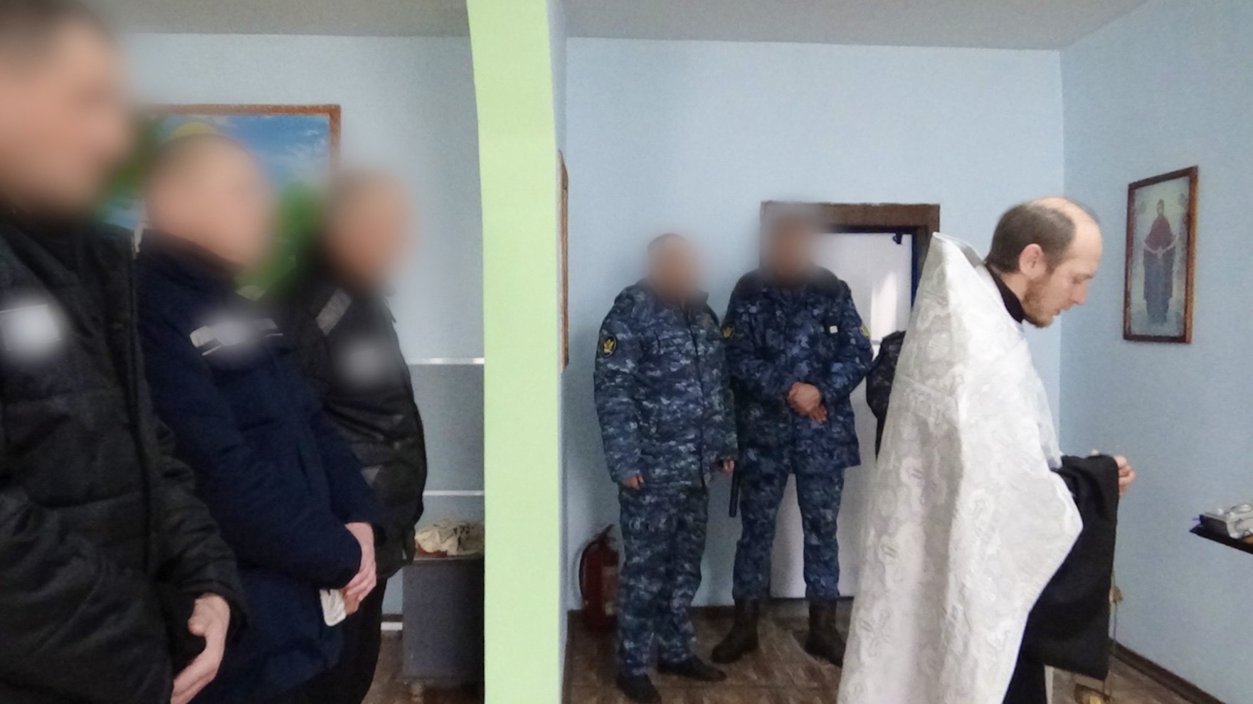 В исправительных учреждениях состоялись праздничные службы В исправительных учреждениях состоялись праздничные службы