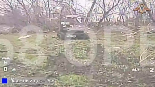 68 орб взрывает НРТК ВСУ с БК в Новопавловке