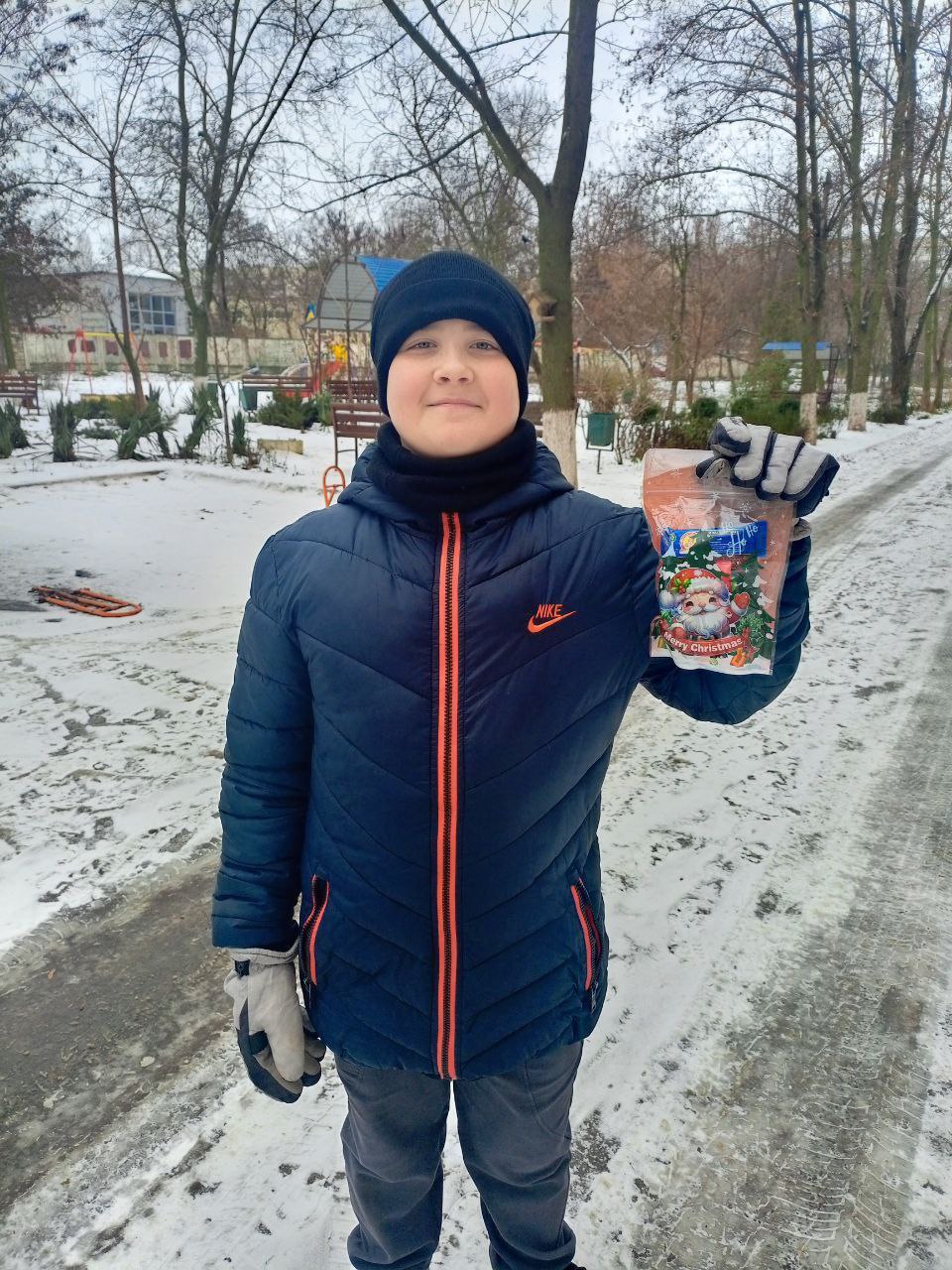 Валерия Петрусевич: Посмотрите на эти радостные лица ребят, которым наши волонтеры Добра вручили сладкие новогодние подарки