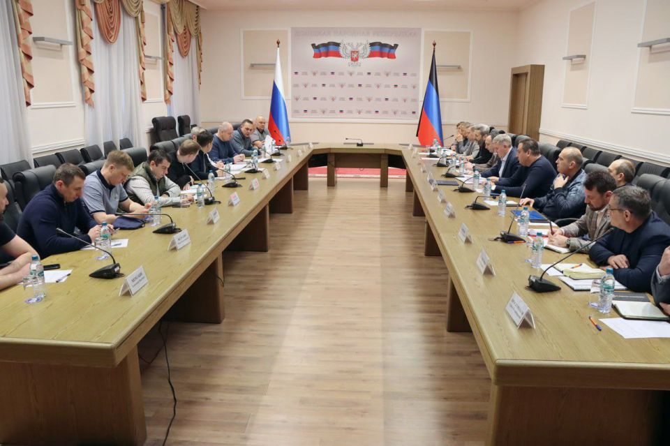 В столице ДНР обсудили работу топливно-энергетического комплекса
