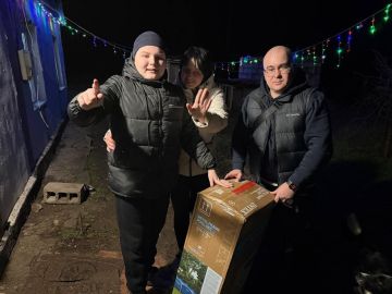 Анна Кузнецова: Наш Гумштаб совместно с МГЕР исполнил мечту юного Димы из ДНР