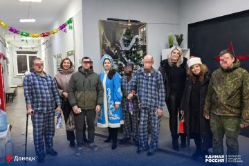 В Старый новый год - тепло и благодарность воинам