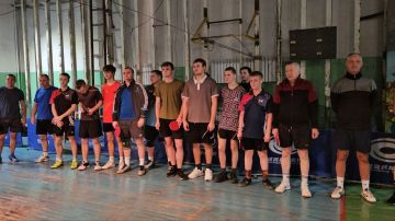 Турнир по настольному теннису