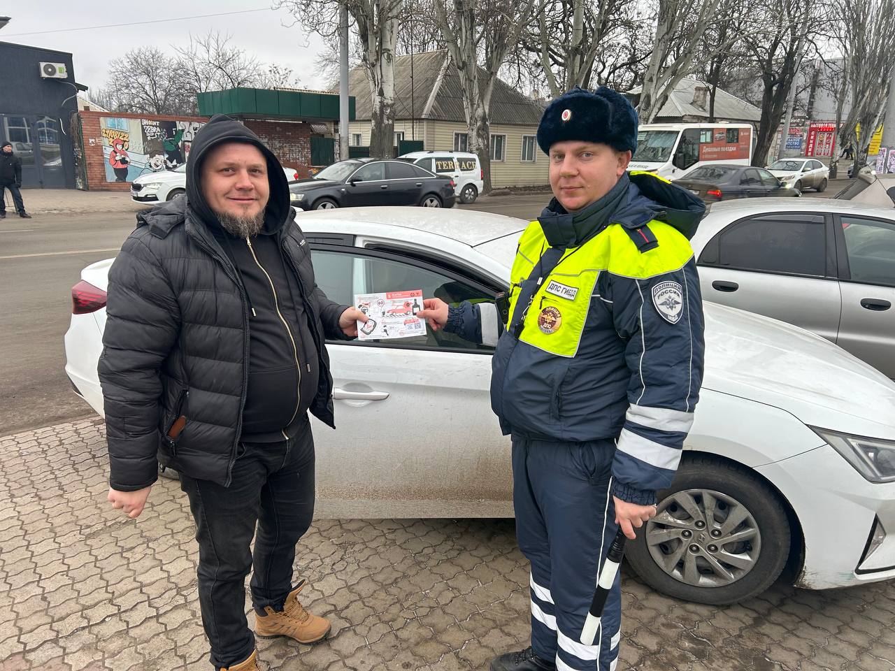 Сотрудники Госавтоинспекции провели профилактические мероприятия в Макеевке Сотрудники Госавтоинспекции провели профилактические мероприятия в Макеевке