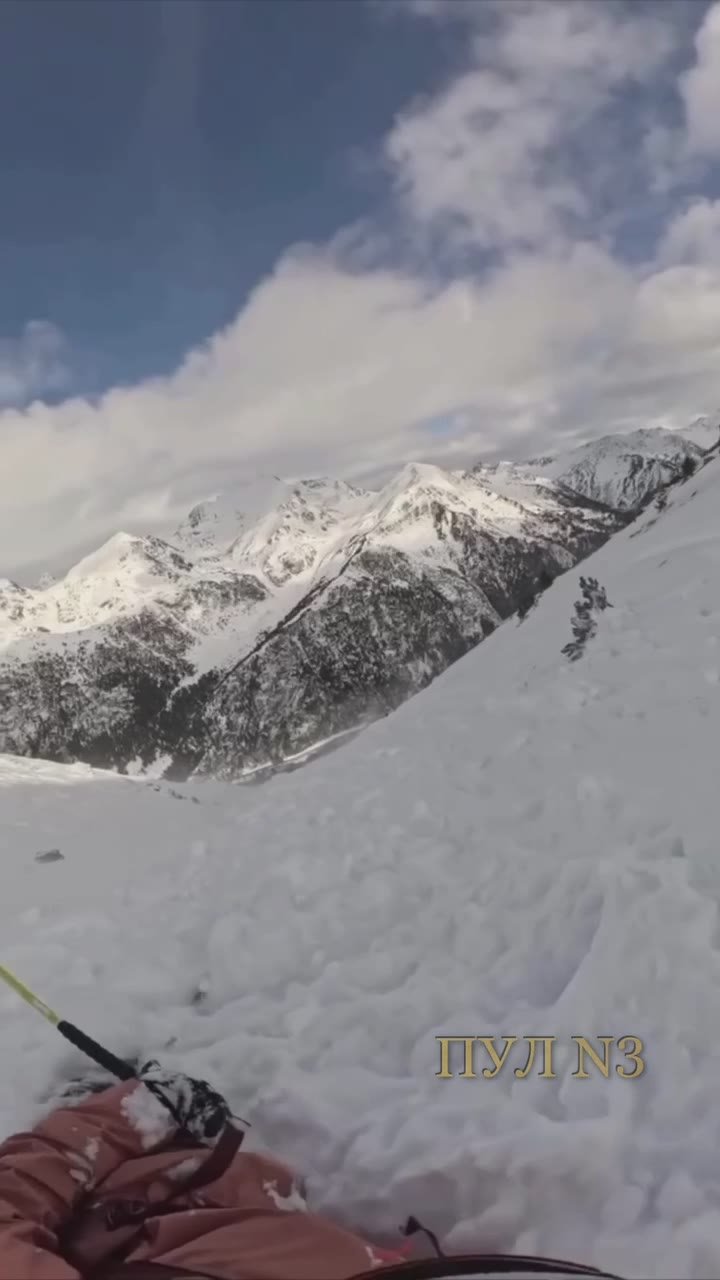 В Андорре лыжница с собакой во время спуска на лыжах попала под лавину: