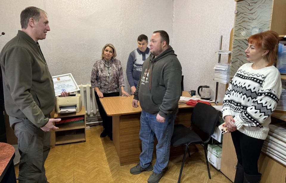 Александр Шатов: Встретился с коллективом газеты «Знамя Победы»