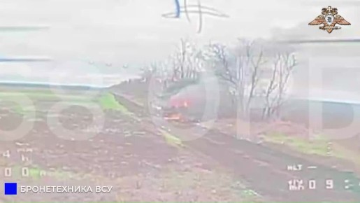 68 орб громит автомобиль и две ББМ ВСУ в Андреевке, Торецком и Варваровке