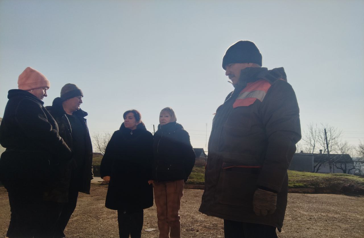 И.о. заведующего Чермалыкским территориальным сектором Администрации Тельмановского округа провела встречу с населением, где были затронуты следующие вопросы: